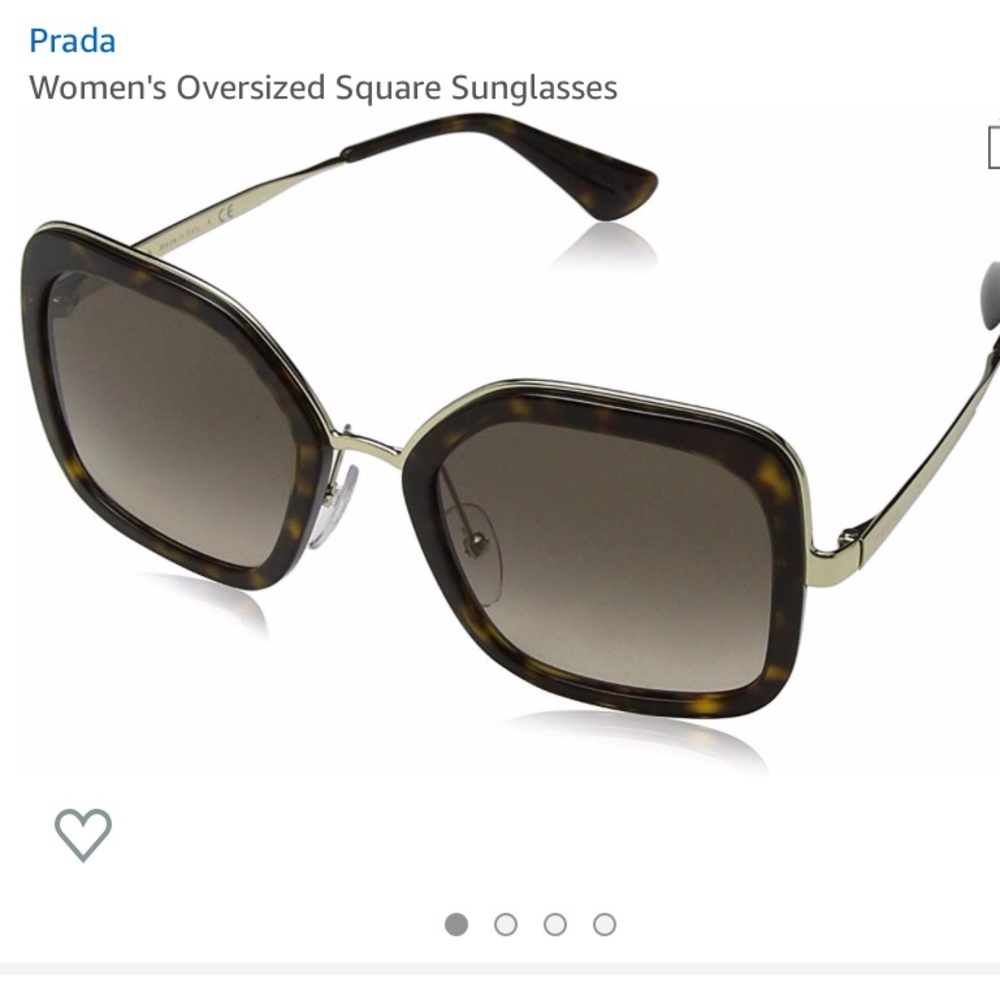 PRADA oversized square glasses - Picture 2 of 6